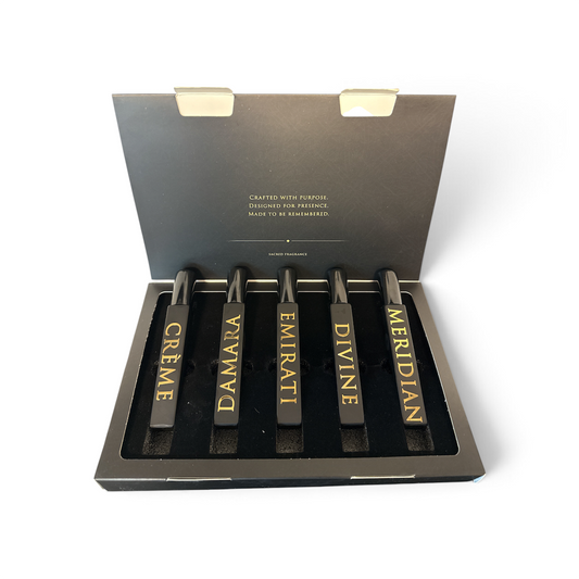 Sacred Fragrance women’s and unisex Extrait de Parfum Discovery Set