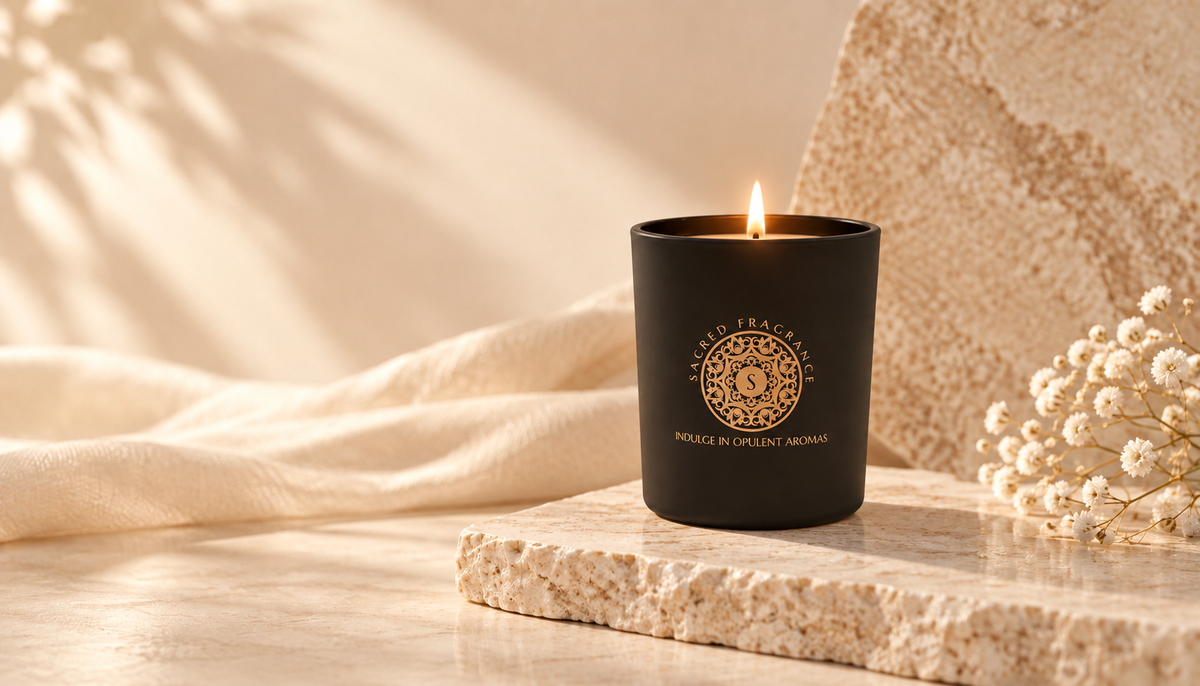 Sacred Fragrance luxury scented candles