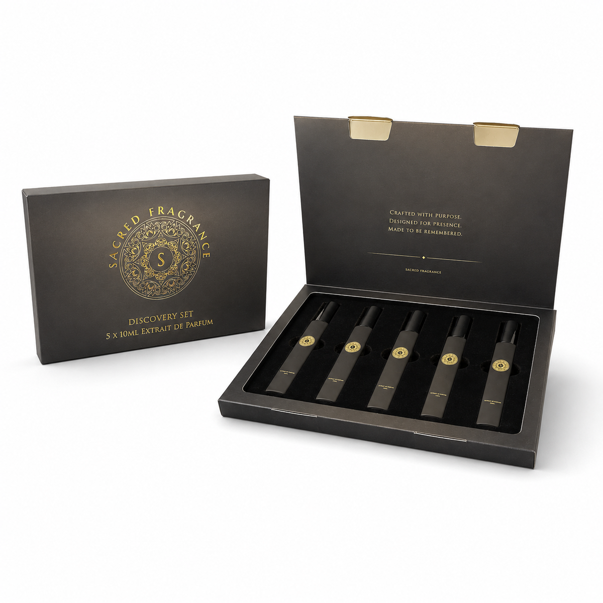 Sacred Fragrance perfume discovery collection