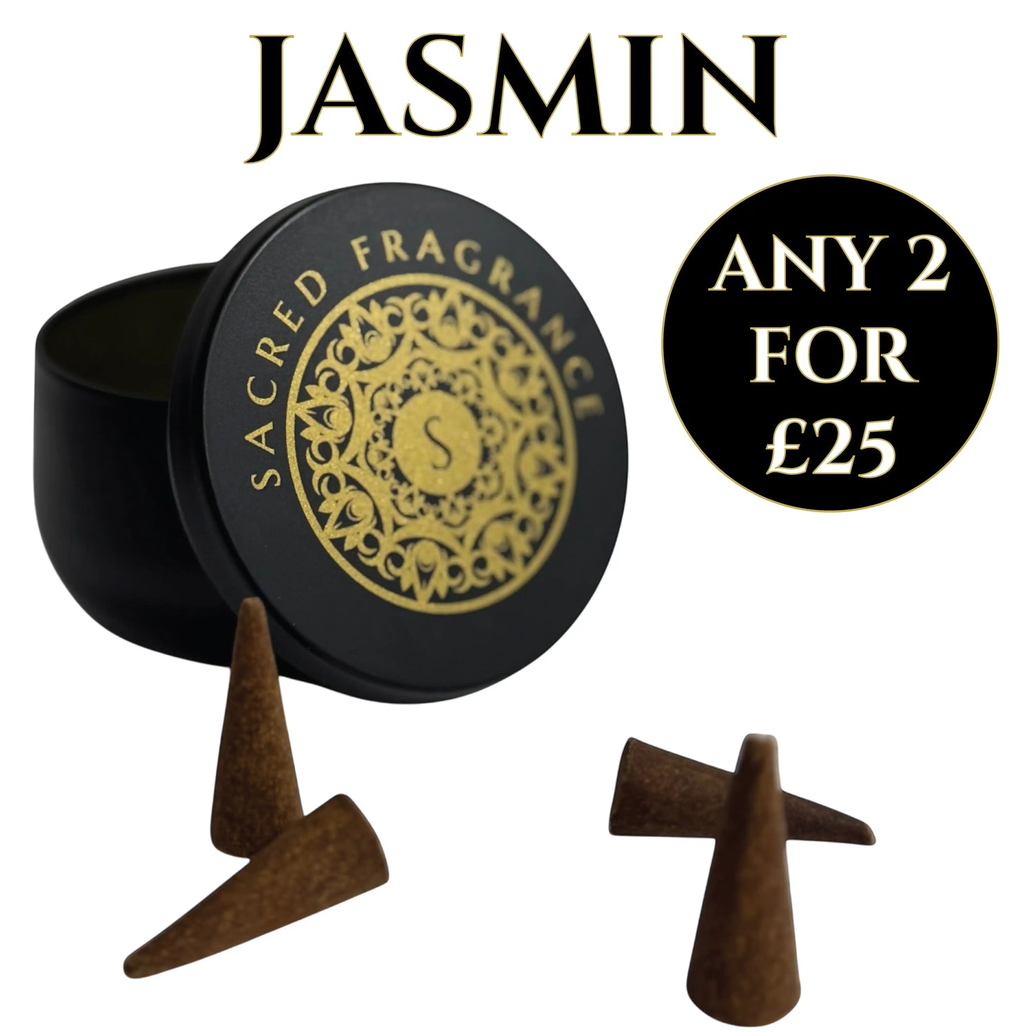 Jasmin Incense Cones